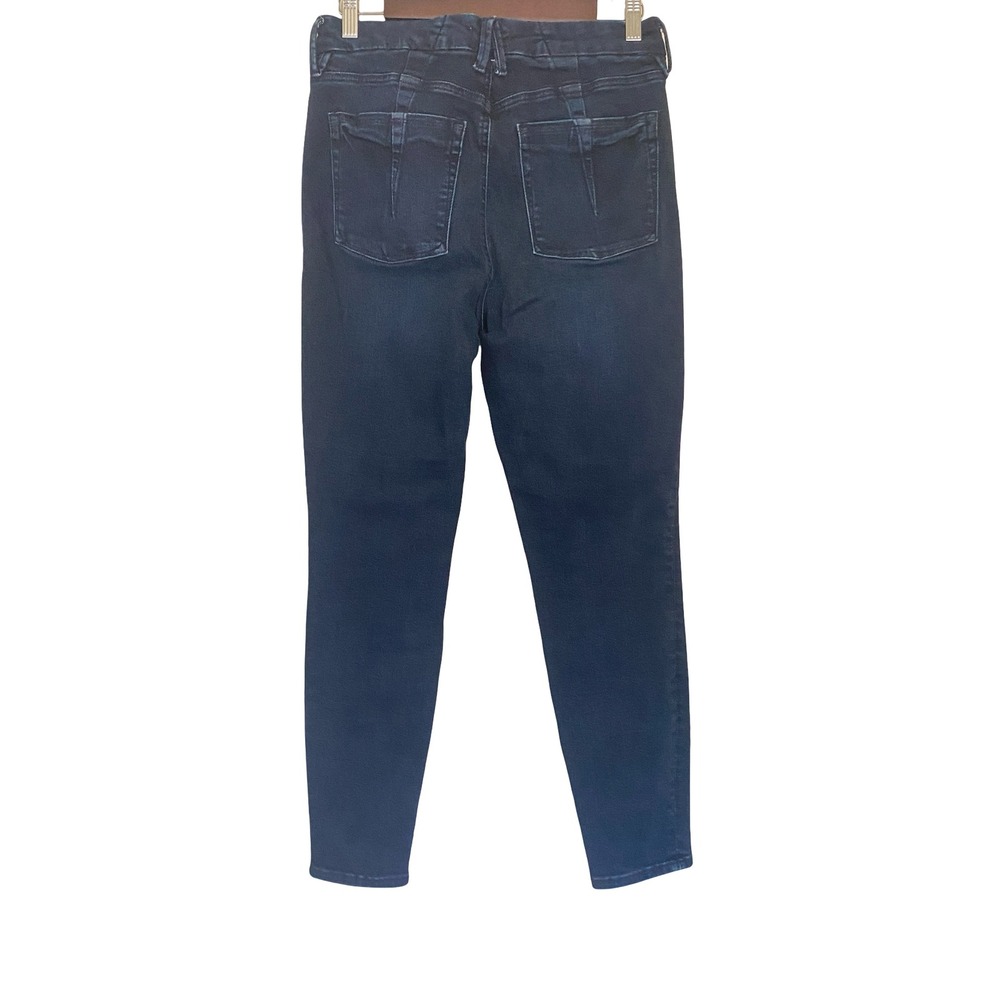 Good American Good Legs Crop Dark Wash Skinny Jeans Size 6-12 Women's